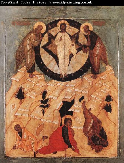unknow artist Icon of the Transfiguration